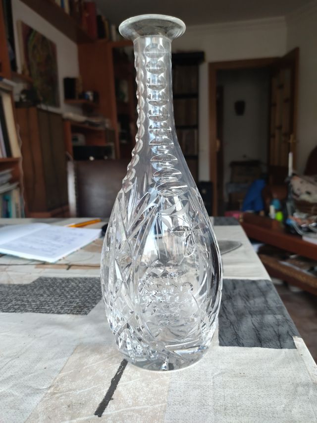 Botella de cristal para licor