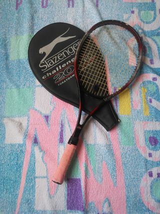 Raqueta de tenis Slazenger vintage