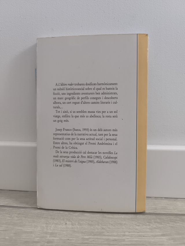 Llibre l'ultim roder