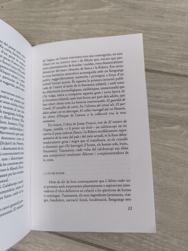 Llibre l'ultim roder