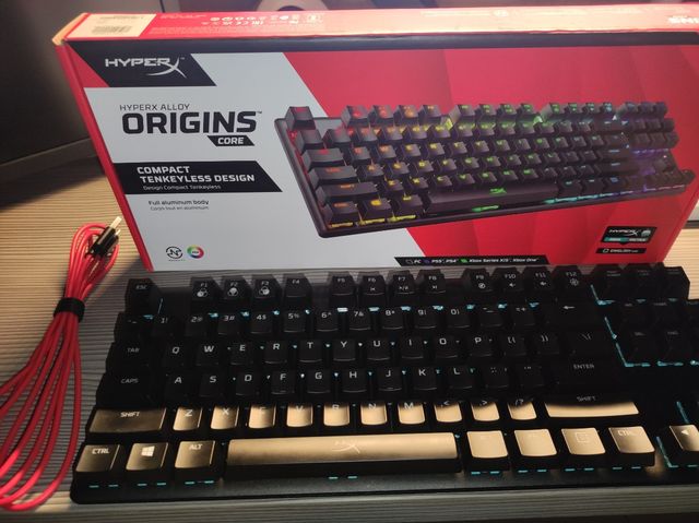 Teclado hyperx alloy origins core