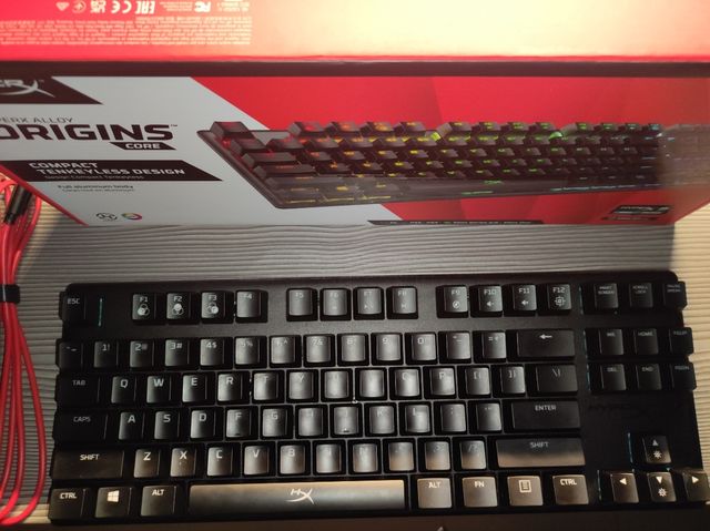 Teclado hyperx alloy origins core