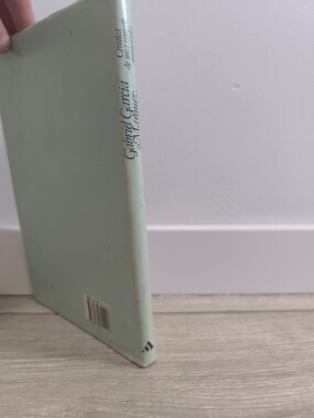 Libro crónica de una muerte anunciada