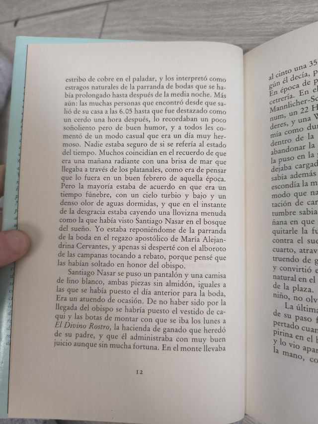 Libro crónica de una muerte anunciada