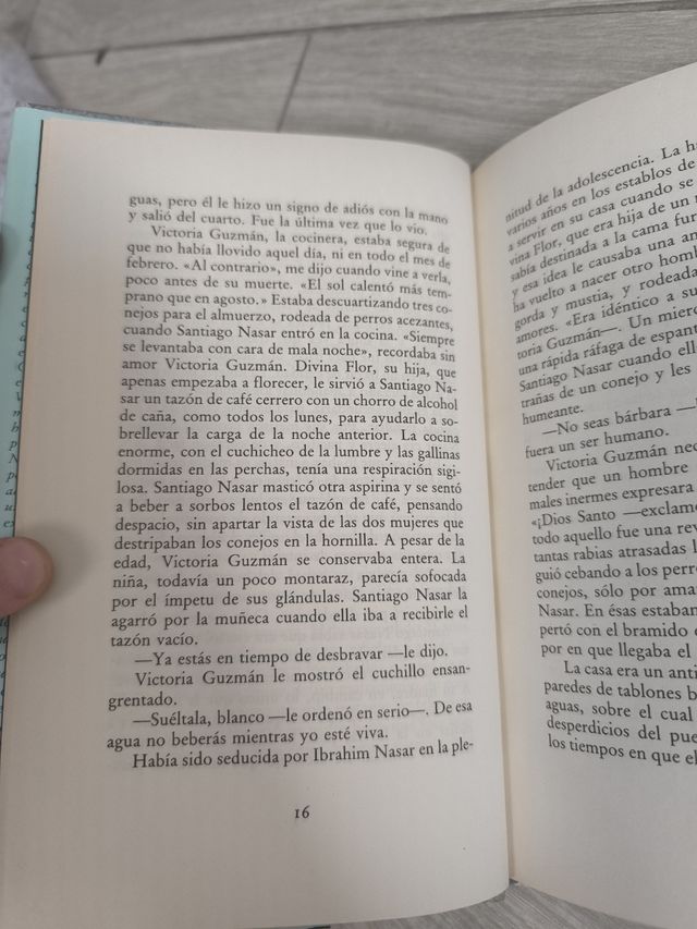 Libro crónica de una muerte anunciada