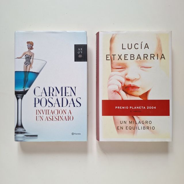 Lote 2 libros Posadas y Etxebarria