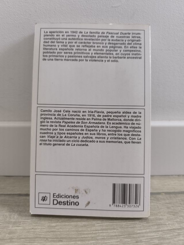 Libro La familia de Pascual Duarte