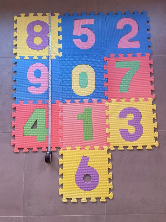 Puzzle/ suelo gimnasio bebes.