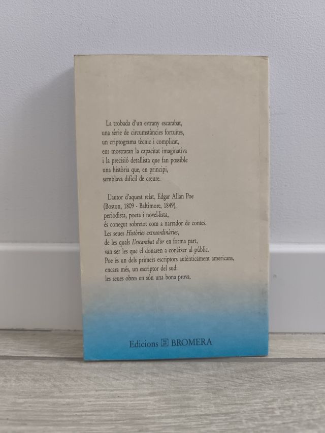 Libro l'escarabat d'or