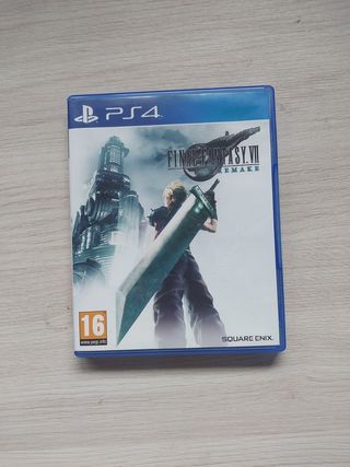 Final fantasy VII remake PS4