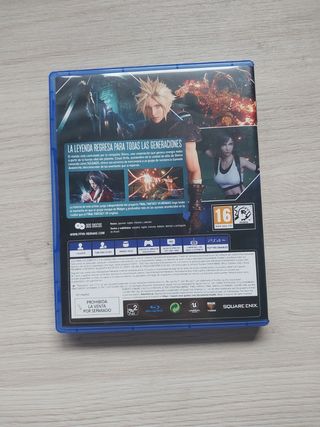 Final fantasy VII remake PS4