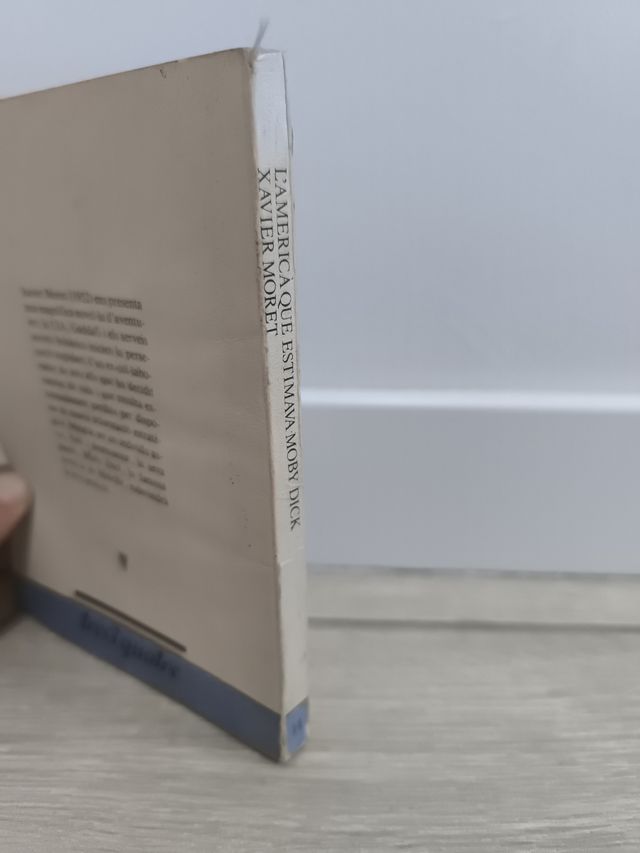 Libro l'americà que estimaba Moby Dick