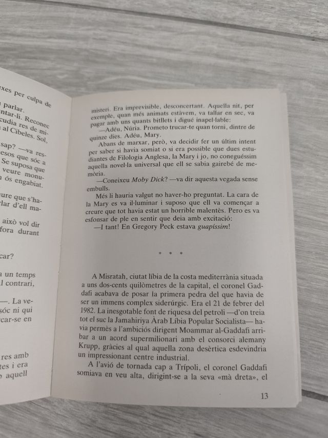 Libro l'americà que estimaba Moby Dick