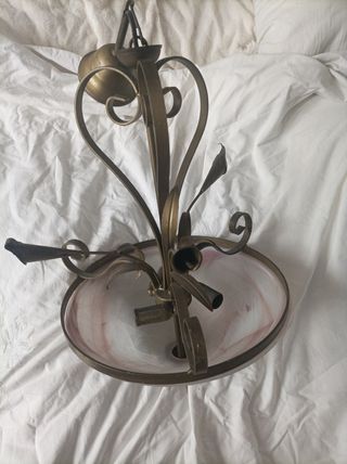 Lampara de forja 
