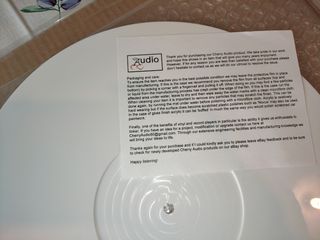 Tappetini giradischi acrilico technics f