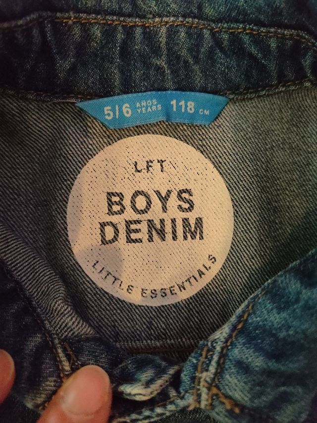 Cazadora vaquera niño 