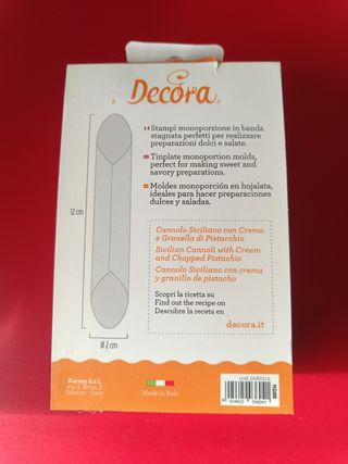 Decora Stampo cannoli siciliani
