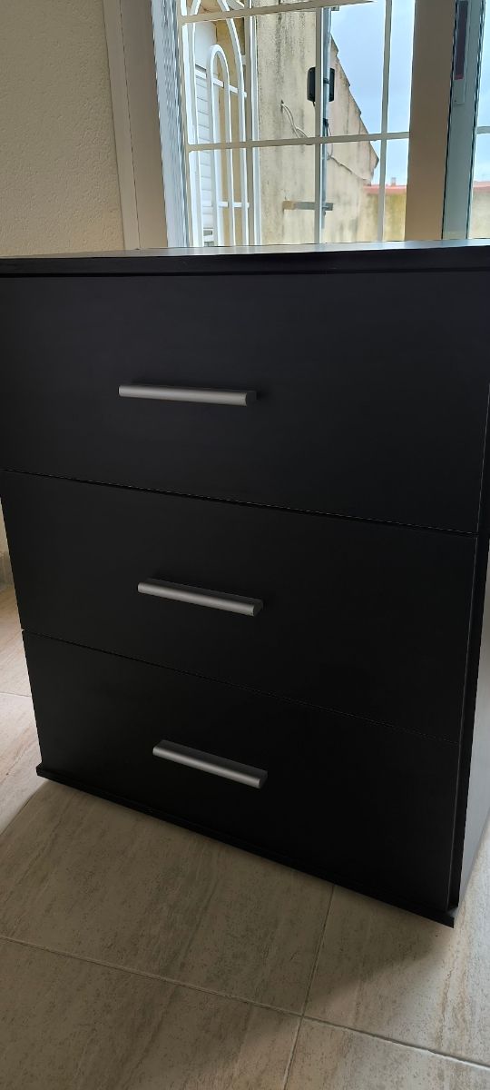 2 Mesitas noche negras