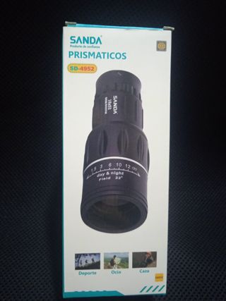Prismáticos, monocular