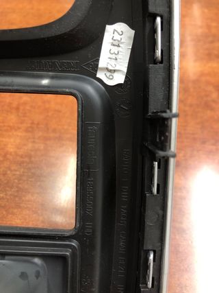 Marco radio y botones aire Renault Trafic año 2020