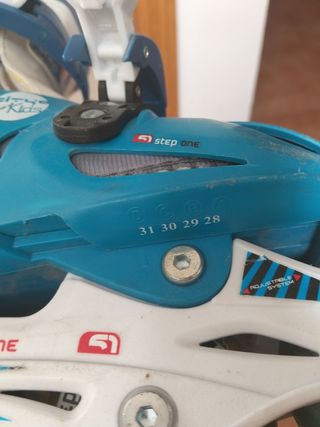 Patines con ruedas en línea