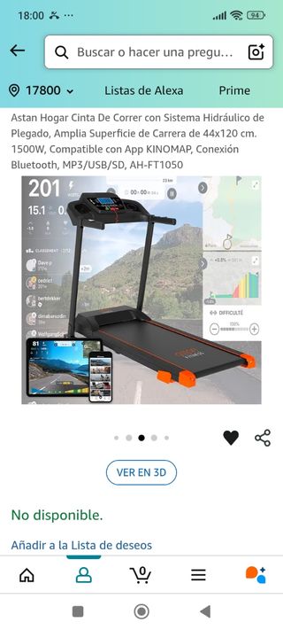 Cinta correr astan hogar