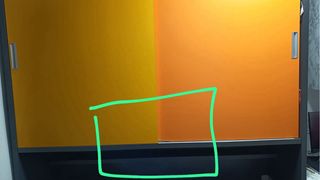 Estructura cama abatible y armario