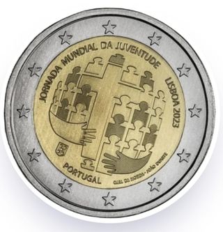 Monedas 2 EUROS PORTUGAL 2024-2023 S-CIR