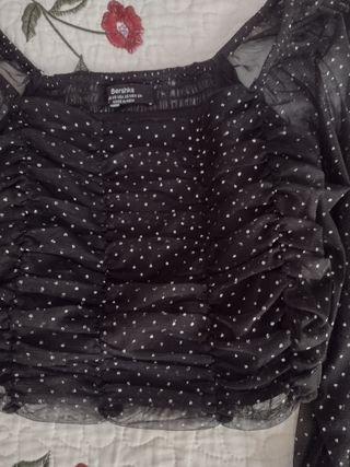 Camisa de gasa y fiesta