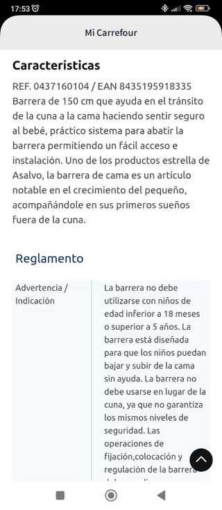 Barrera 150 Asalvo
