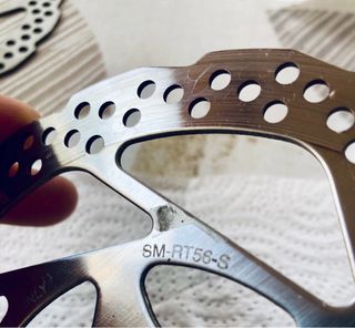 Discos de freno shimano 180 y 160 