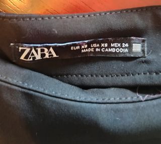 Falda larga negra 