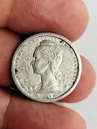 África Occidental Francesa 1 franco 1948