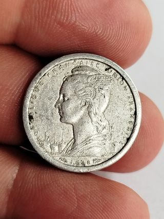 África Occidental Francesa 1 franco 1948