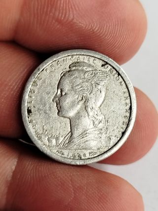 África Occidental Francesa 1 franco 1948