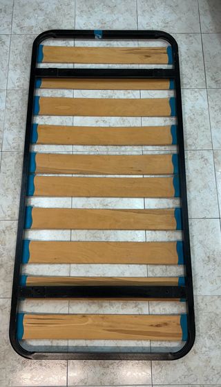 Somier 90x190 con cabecera y pie de cama