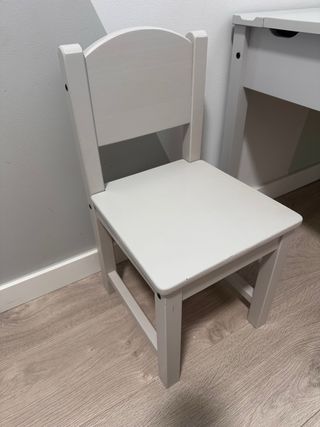 Escritorio Sundvik ikea con silla