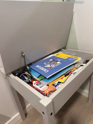 Escritorio Sundvik ikea con silla