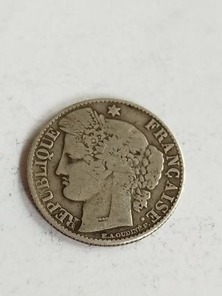 Francia Tercera Republica 50 céntimo1872