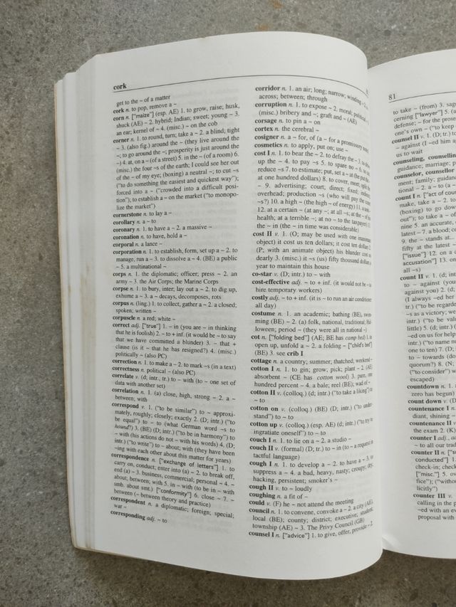The BBI Dictionary of English Word Combinations: Revised edition
