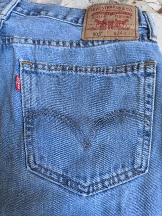 Jeans Levi's 505 Straight Fit Denim 34x32 