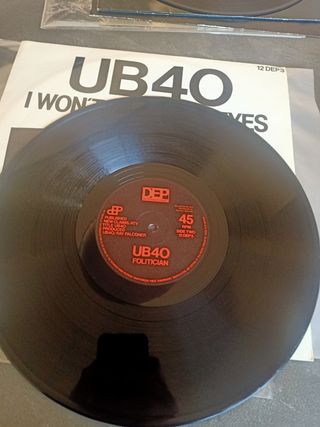 Lote 4 LP UB40, 5 discos