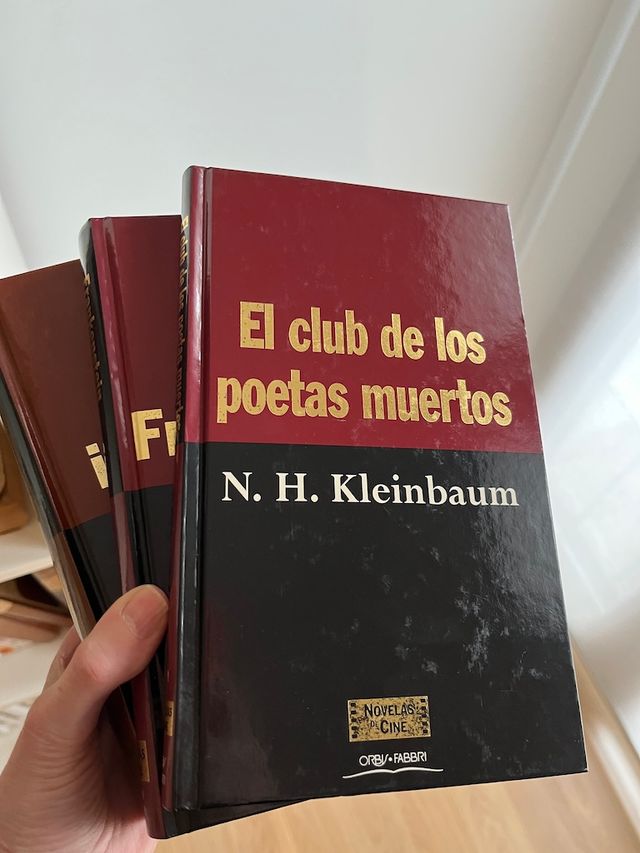 Colección 6 libros "Novelas de Cine"