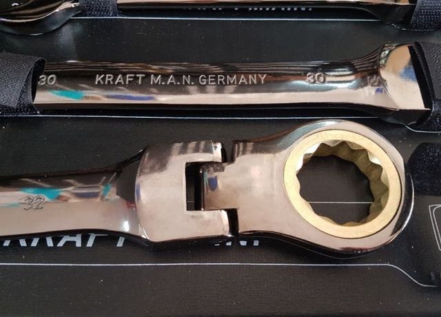 Juego de carracas planas articuladas 22 piezas