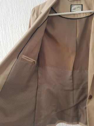Americana color crema Talla S