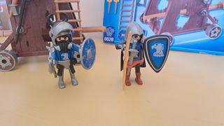 Playmobil 6628 torre d'assalto cavalieri