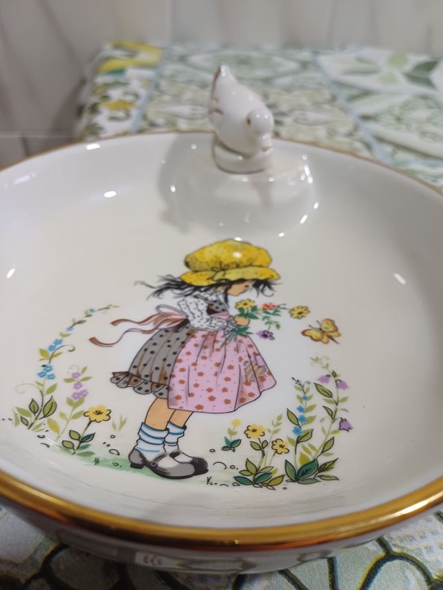 Plato infantil vintage