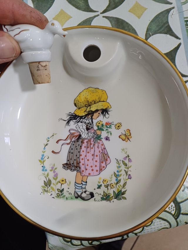 Plato infantil vintage