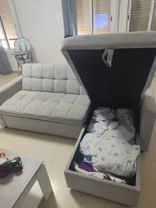 Sofá cama chaise longue Kris