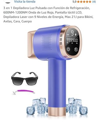 NUEVA Depiladora luz pulsada